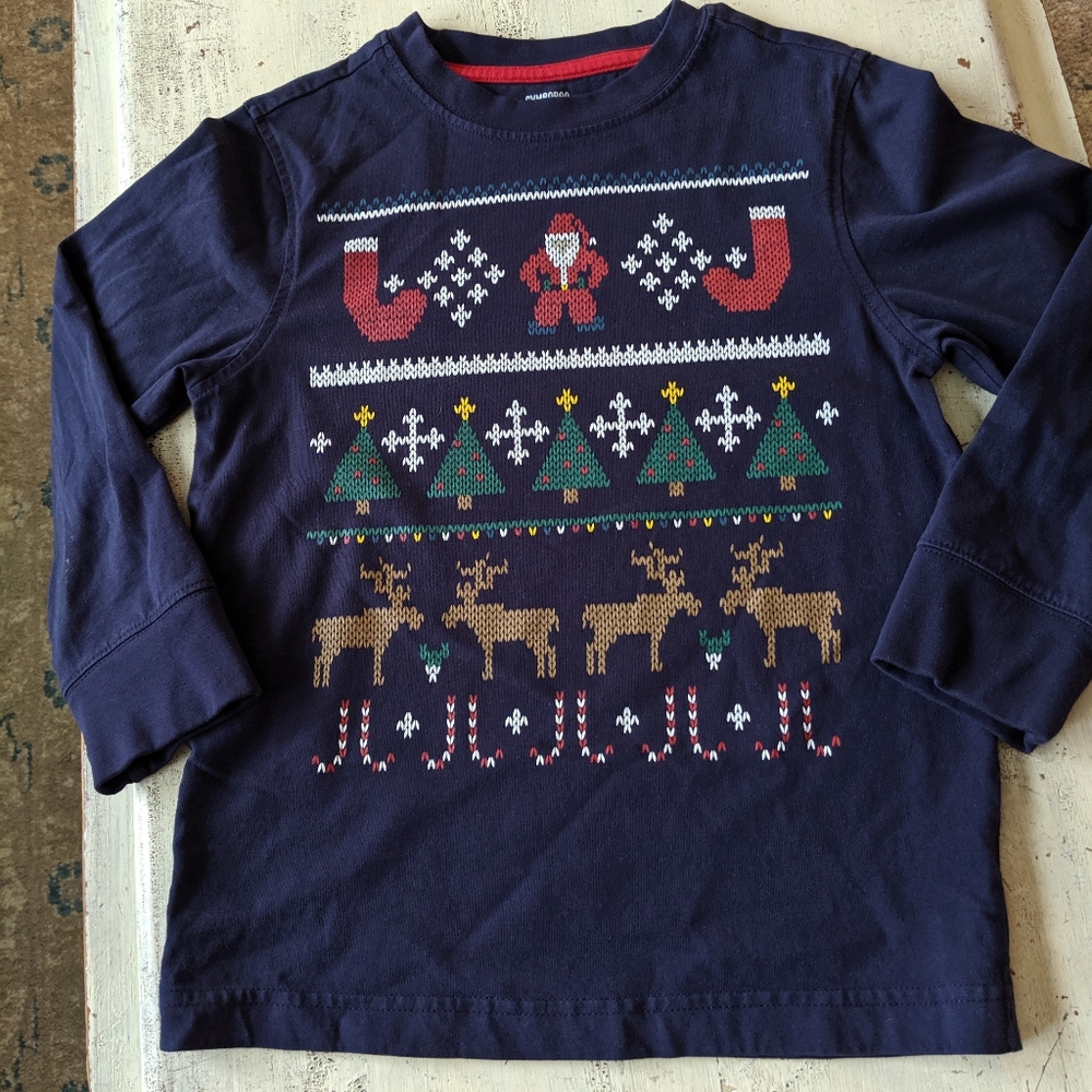 Gymboree Holiday Shirt size 7